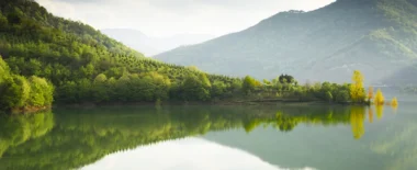 Bracewell Environment practice banner image, which shows mountains and a river.