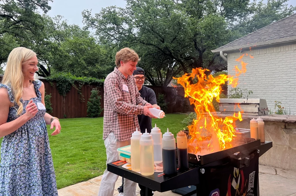 Bracewell Summer Associate Program Event Highlight: Hibachi Night